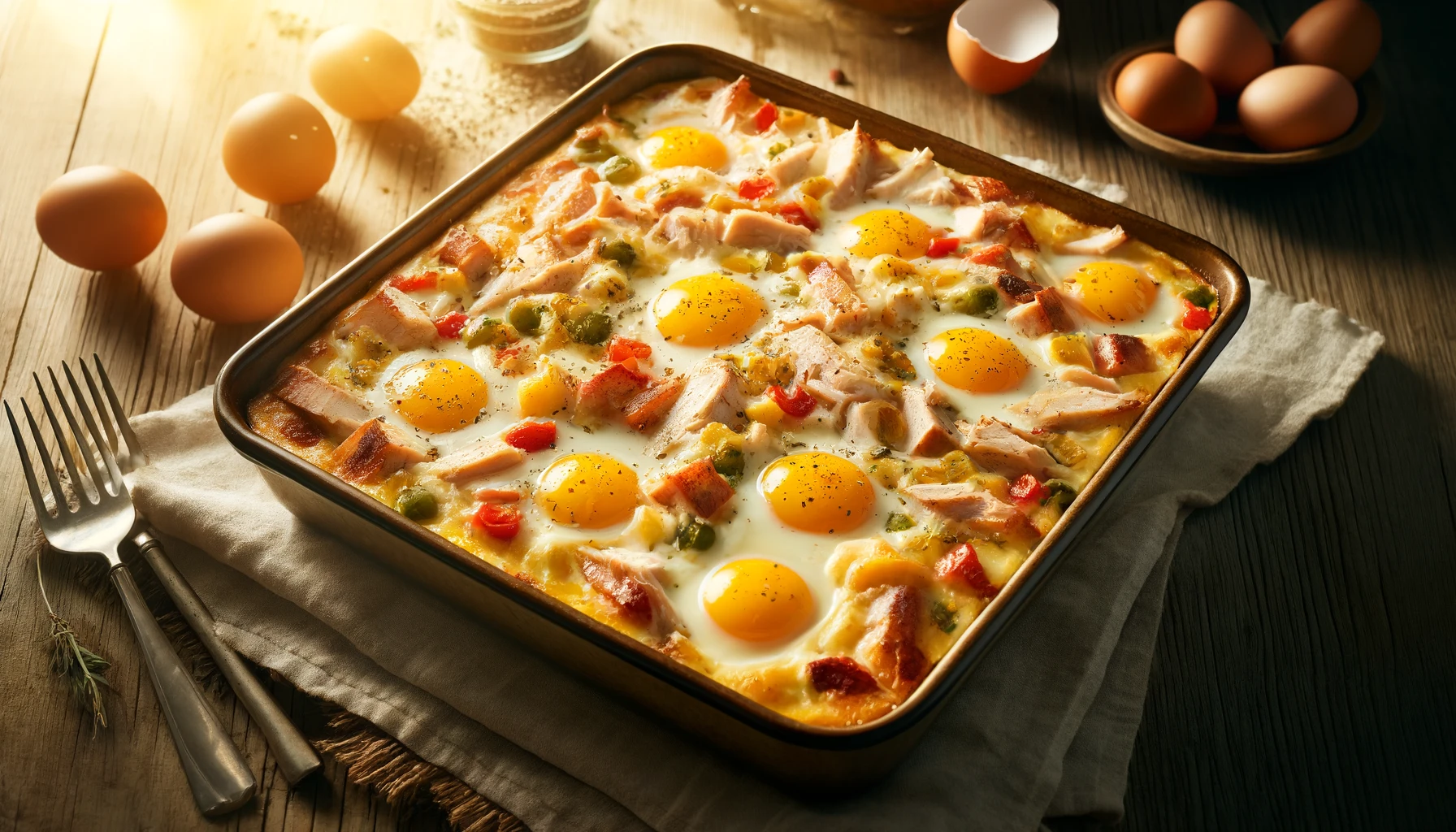 A golden-brown casserole emerges from the oven, steam rising, revealing layers of fluffy eggs, savory turkey sausage, melted cheese, and vibrant vegetables. Each spoonful promises a perfect blend of flavors, a symphony of breakfast delights that satisfies every craving. This isn't just breakfast; it's a masterpiece on your plate, the ultimate turkey egg breakfast casserole.