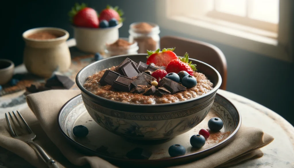 Decadent Chocolate Oatmeal: A Luxurious Start to Your Day