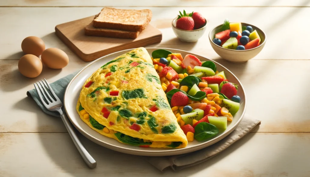 Healthy Vegetable Omelette Recipe: Easy and Nutritious Breakfast Idea