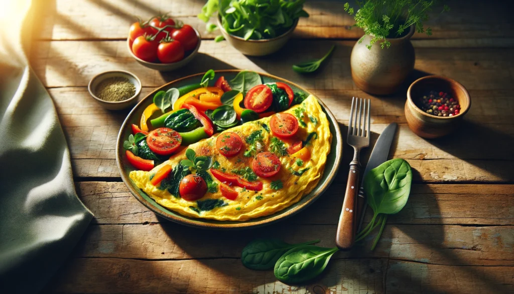 Healthy Vegetable Omelette Recipe: Easy and Nutritious Breakfast Idea