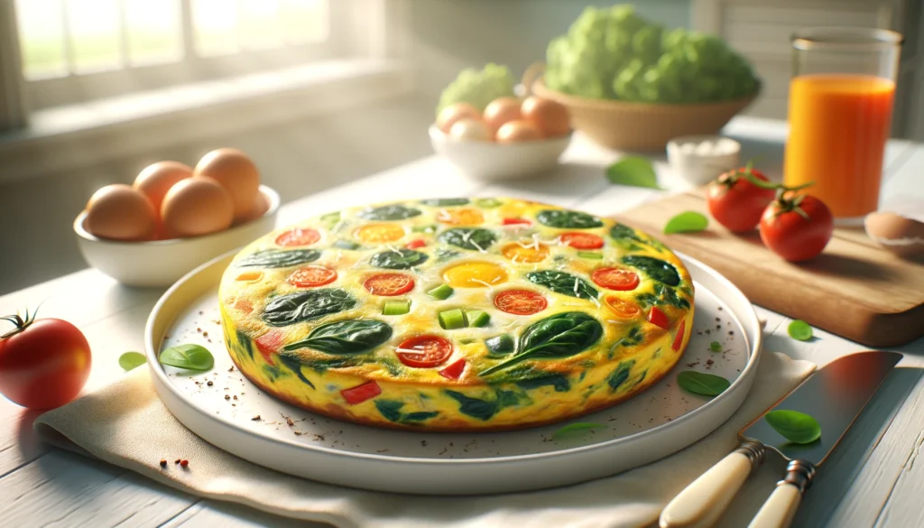 Veggie and Cheese Frittata Recipe: A Healthy Breakfast Option