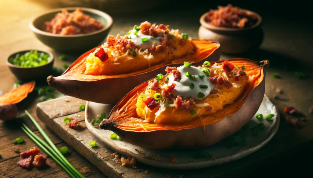 Baked Sweet Potato Toppings